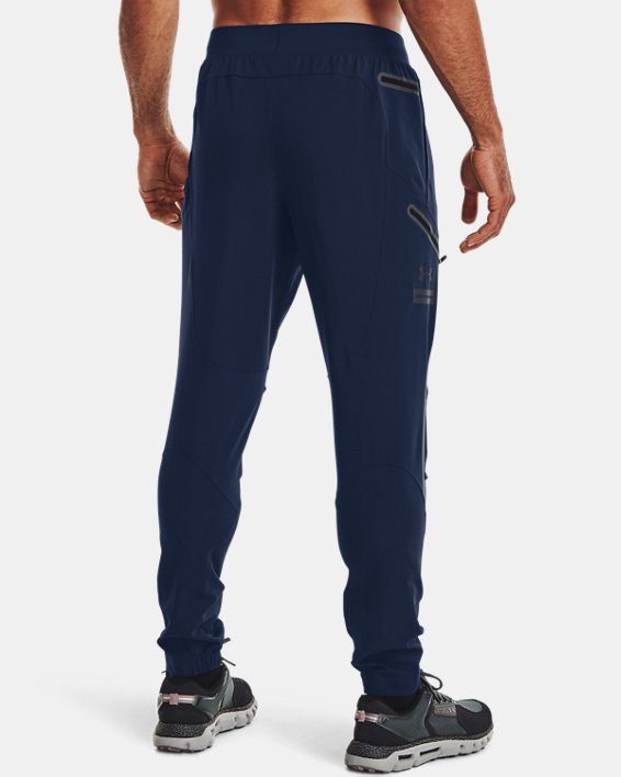 Men's UA Unstoppable Cargo Pants, Navy, pdpMainDesktop image number 1